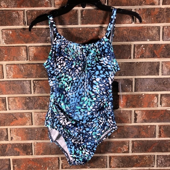 SWIM Solutions High Neck One Piece Swimsuit - Picture 6 of 7